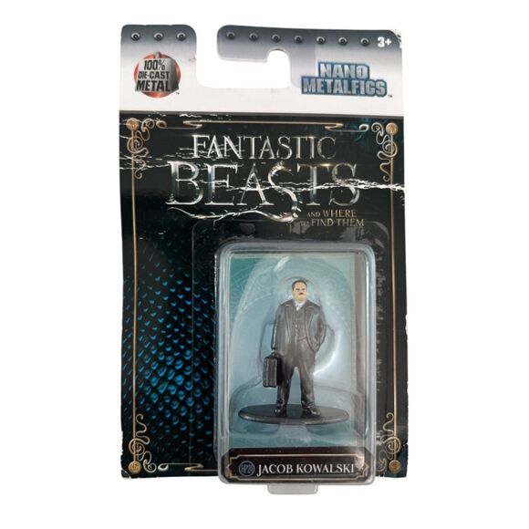 Jacob Kowalski Nano Metalfigs Collectible Harry Potter Fantastic Beasts Figure - Picture 1 of 4